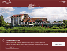 Tablet Screenshot of hotel-darstein.de